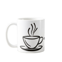 Koffiekopje illustratie.