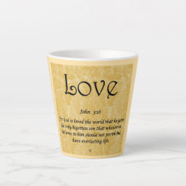 koffiekopje-Liefde 3;16 Latte Mok