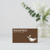 Koffiekopje Logo Klantenkaartje (Staand voorkant)