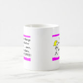 koffiekopje met grappig gezegde koffiemok (Center)