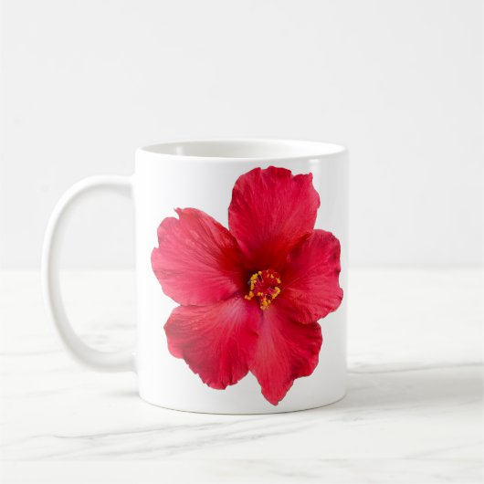 Koffiekopje met Hibiscus Koffiemok (Links)