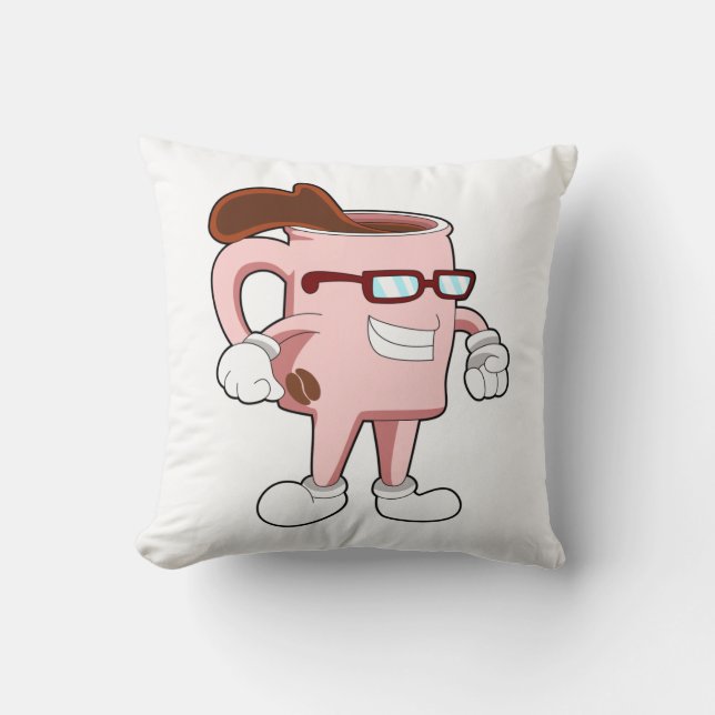 Koffiekopje met koffie kussen (Voorkant)