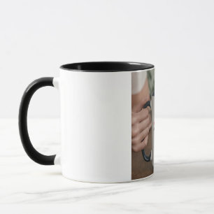 Koffiekopje met tekst Koffie Geloof het Mok