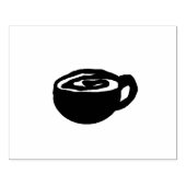 Koffiekopje Met Wervelende Stempel (Afrduk)