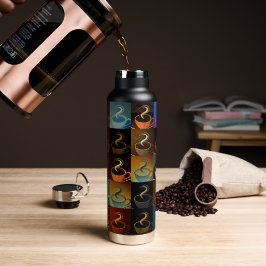 koffiekopje montage waterfles