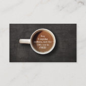 Koffiekopje op Zwart Hout Koffiewinkel Loyalty Kaa (Achterkant)