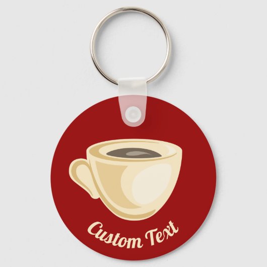 Koffiekopje Sleutelhanger (Voorkant)