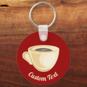 Koffiekopje Sleutelhanger (Voorkant)