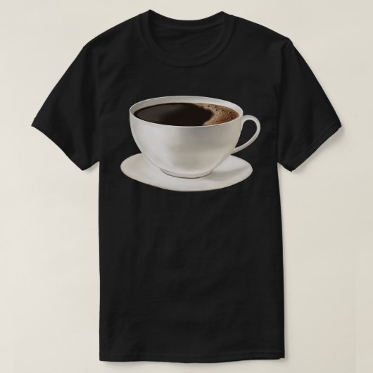 Koffiekopje Tasse 2 T-shirt (Design voorkant)