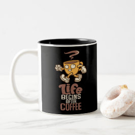 Koffiekopje Tweekleurige Koffiemok