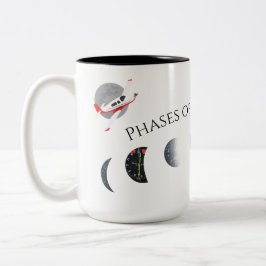 koffiekopje van Mooney Airplane Tweekleurige Koffiemok