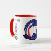 Koffiekopje VFA-131 WILDCATS 400 AG Mok (Voorkant links)