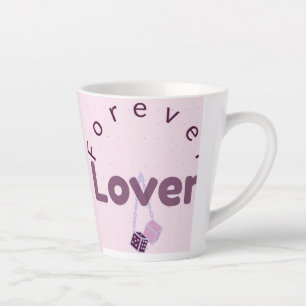 Koffiekopje voor een paar minnaar latte mok