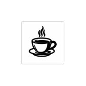 Koffiekopje zelfinkende stempel (Afrduk)