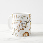 Koffiekopjes Bladeren Koffiemok (Voorkant links)
