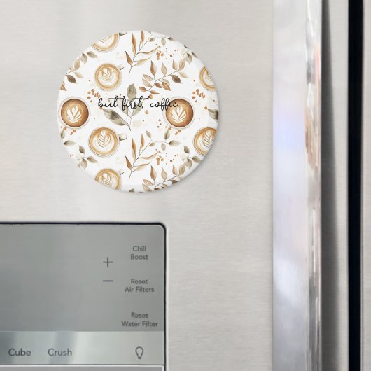 Koffiekopjes Bladeren Magneet (Insitu (Koelkast))