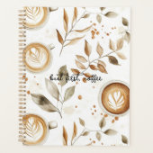 Koffiekopjes Bladeren Planner (Voorkant)