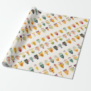 Koffiekopjes Cadeaupapier