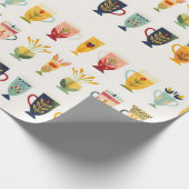 Koffiekopjes Cadeaupapier (Hoek)