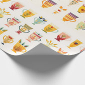 Koffiekopjes Cadeaupapier (Hoek)