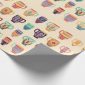 Koffiekopjes Cadeaupapier (Hoek)