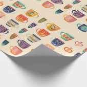 Koffiekopjes Cadeaupapier (Hoek)