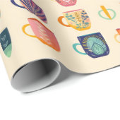 Koffiekopjes Cadeaupapier (Rol Hoek)