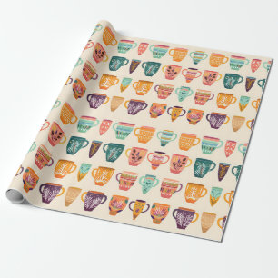 Koffiekopjes Cadeaupapier