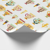 Koffiekopjes Cadeaupapier (Hoek)