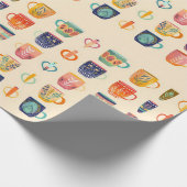 Koffiekopjes Cadeaupapier (Hoek)