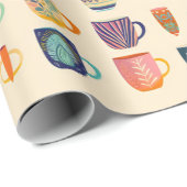 Koffiekopjes Cadeaupapier (Rol Hoek)