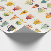 Koffiekopjes Cadeaupapier (Hoek)