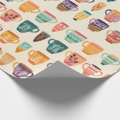 Koffiekopjes Cadeaupapier (Hoek)