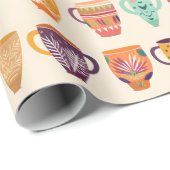 Koffiekopjes Cadeaupapier (Rol Hoek)