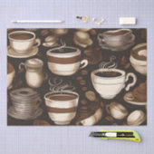 Koffiekopjes / Decoupage Tissuepapier (Craft)