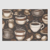 Koffiekopjes / Decoupage Tissuepapier (Voorkant)