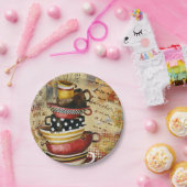 Koffiekopjes Divine Paper Borden Papieren Bordje (Feest)