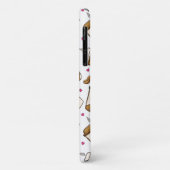 Koffiekopjes, koffiebonen, koffieliefhebber, harte Case-Mate iPhone case (Achterkant/links)