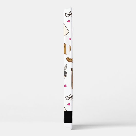 Koffiekopjes, koffiebonen, koffieliefhebber, Jouw  Case-Mate iPhone Case (Achterkant / Rechts)