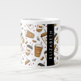 Koffiekopjes, koffiebonen, koffieliefhebber, Jouw  Grote Koffiekop
