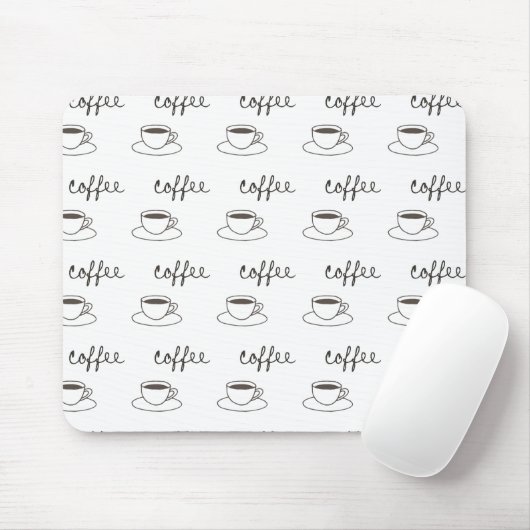 Koffiekopjes Muismat (Met muis)