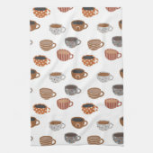 Koffiekopjes theedoek (Verticaal)