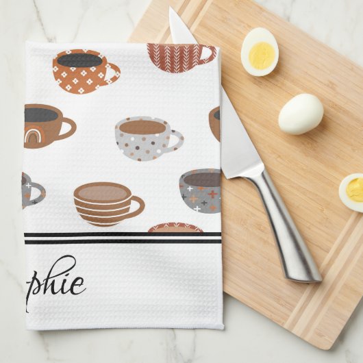 Koffiekopjes Theedoek