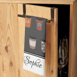 Koffiekopjes Theedoek