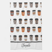 Koffiekopjes Theedoek (Verticaal)