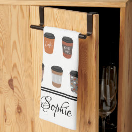 Koffiekopjes Theedoek