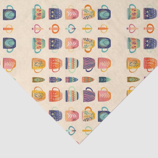 Koffiekopjes Tissuepapier (Detail)