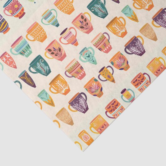 Koffiekopjes Tissuepapier (Detail)