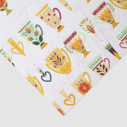 Koffiekopjes Tissuepapier (Detail)