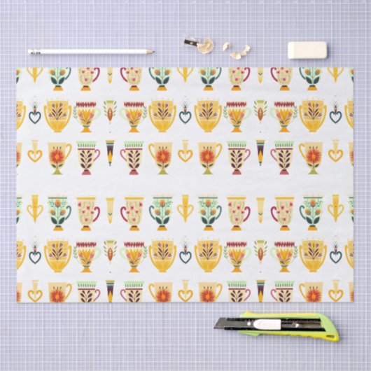 Koffiekopjes Tissuepapier (Craft)